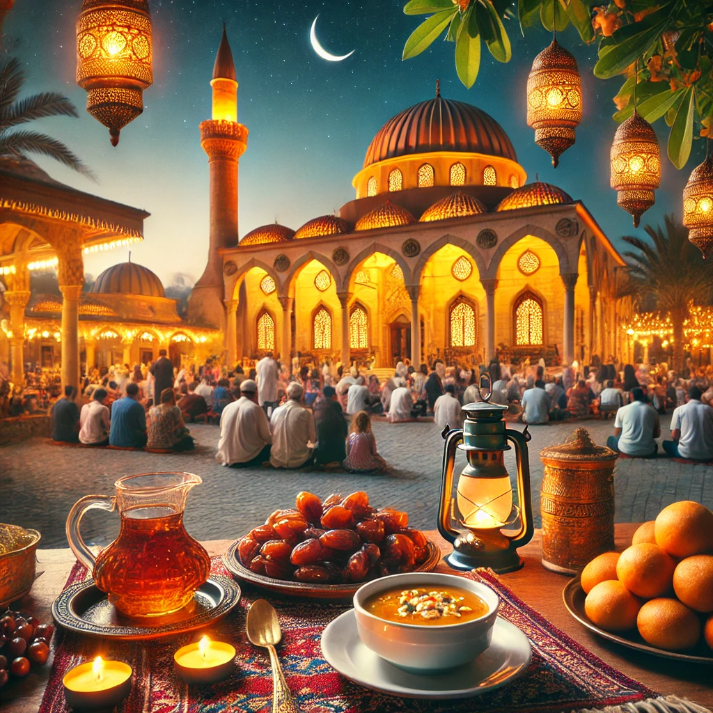 A peaceful Ramadan scene in Northern Cyprus