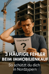 3 häufige Fehler beim Immobilienkauf